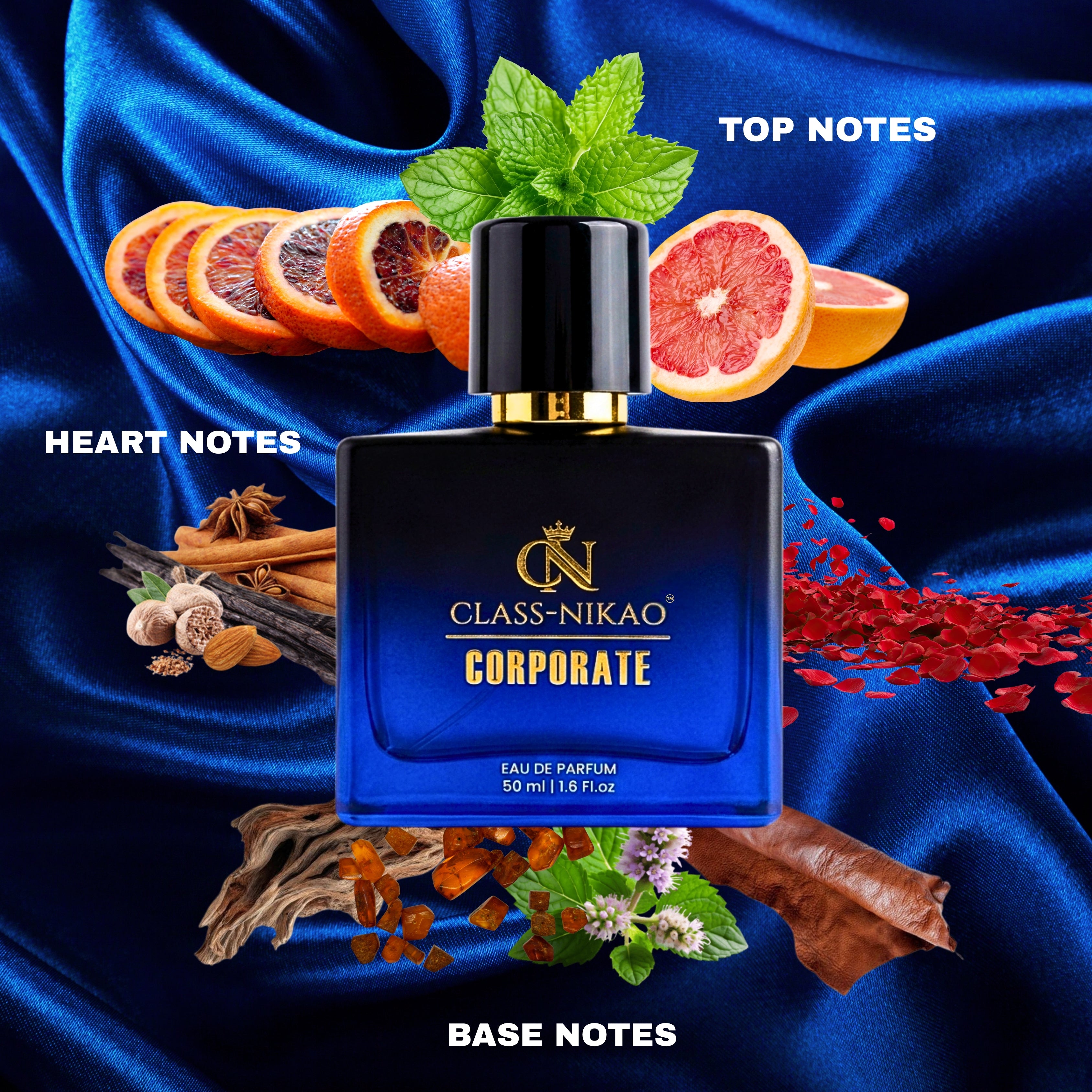 CLASS-NIKAO CORPORATE – Premium Unisex | Eau De Parfum | 50ml