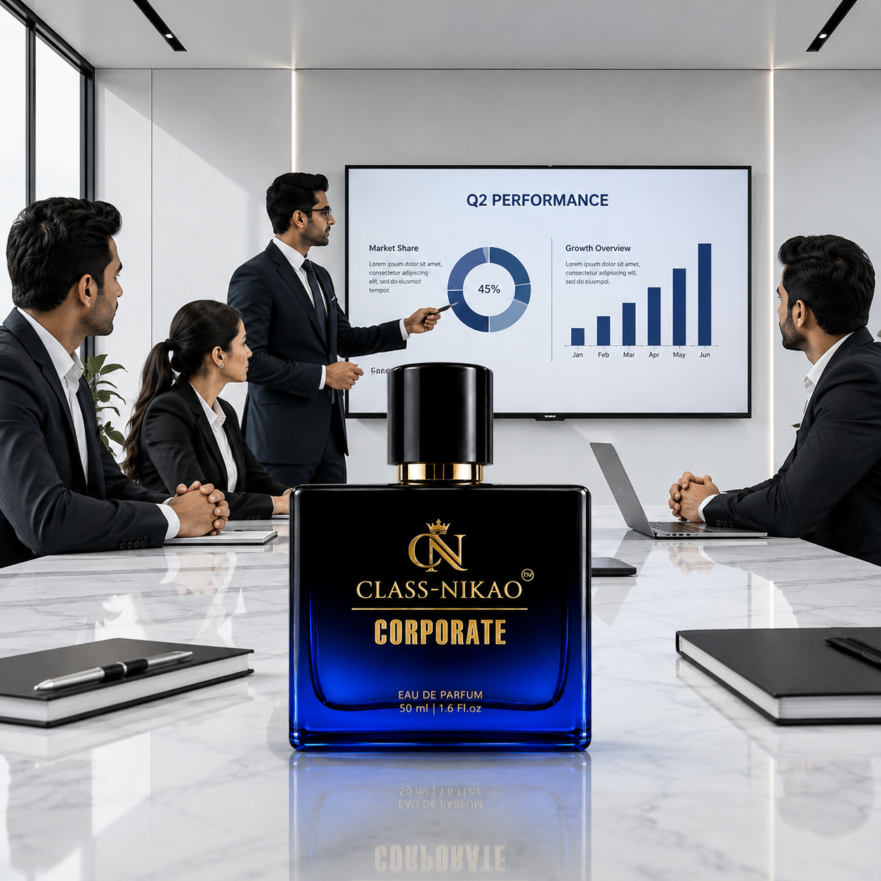 CLASS-NIKAO CORPORATE – Premium Unisex | Eau De Parfum | 50ml